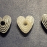 Staggered Heart Charm image
