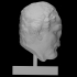 Portrait head of the orator Demosthenes image