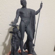 Picture of print of Mars and Cupid