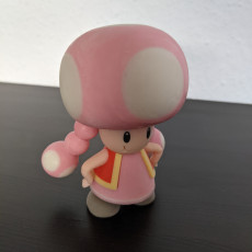 Picture of print of Toadette from Mario games - Multi-color This print has been uploaded by Michael Zanetti