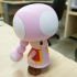 Toadette from Mario games - Multi-color image