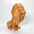 Stormwind Lion Statue print image