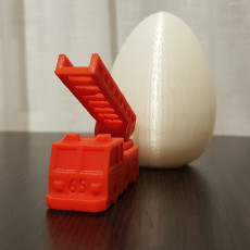 Picture of print of Surprise Egg #5 - Tiny Fire Truck This print has been uploaded by Svetlana