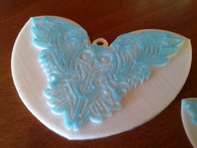 Celtic Owl - pendant/Keychain/earring