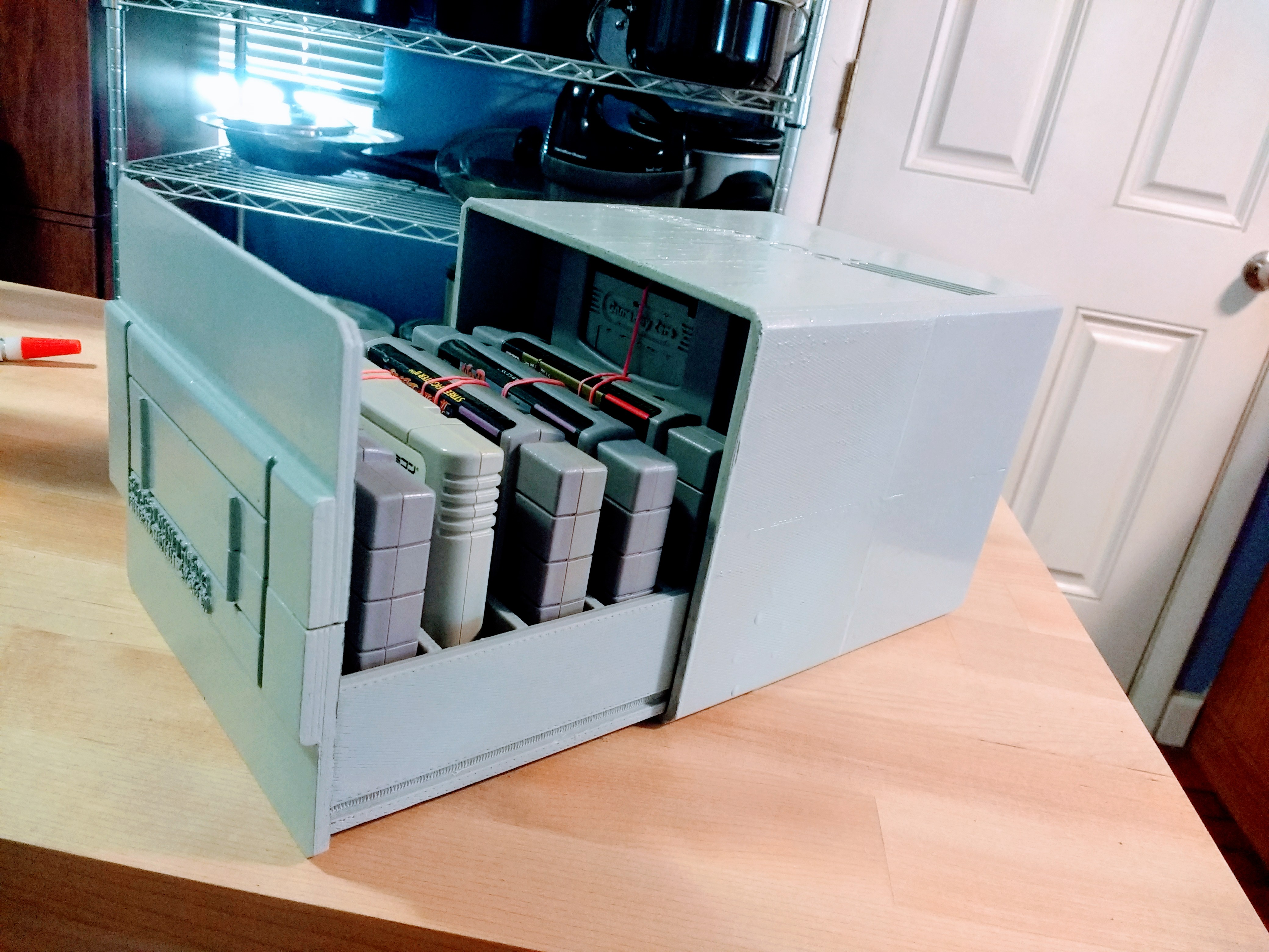 SNES Cartridge Storage