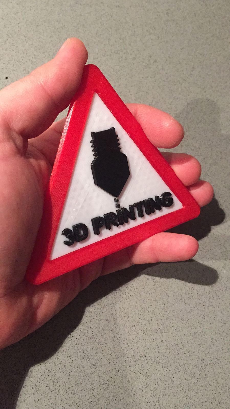 3D PRINTING sign to put at your print place