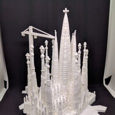 Picture of print of Sagrada Familia, Complete - Barcelona Questa stampa è stata caricata da W L
