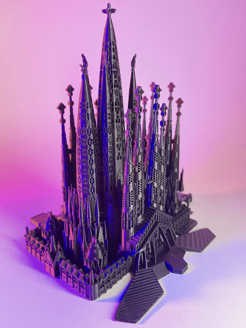 2x1: 1 in OMAGGIO Sagrada Familia 3D Paper Model Architecture PDF 3D ! 459 pcs 