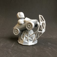 Picture of print of SpaceX's Starman desk toy