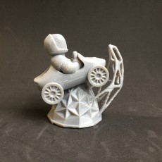 Picture of print of SpaceX's Starman desk toy