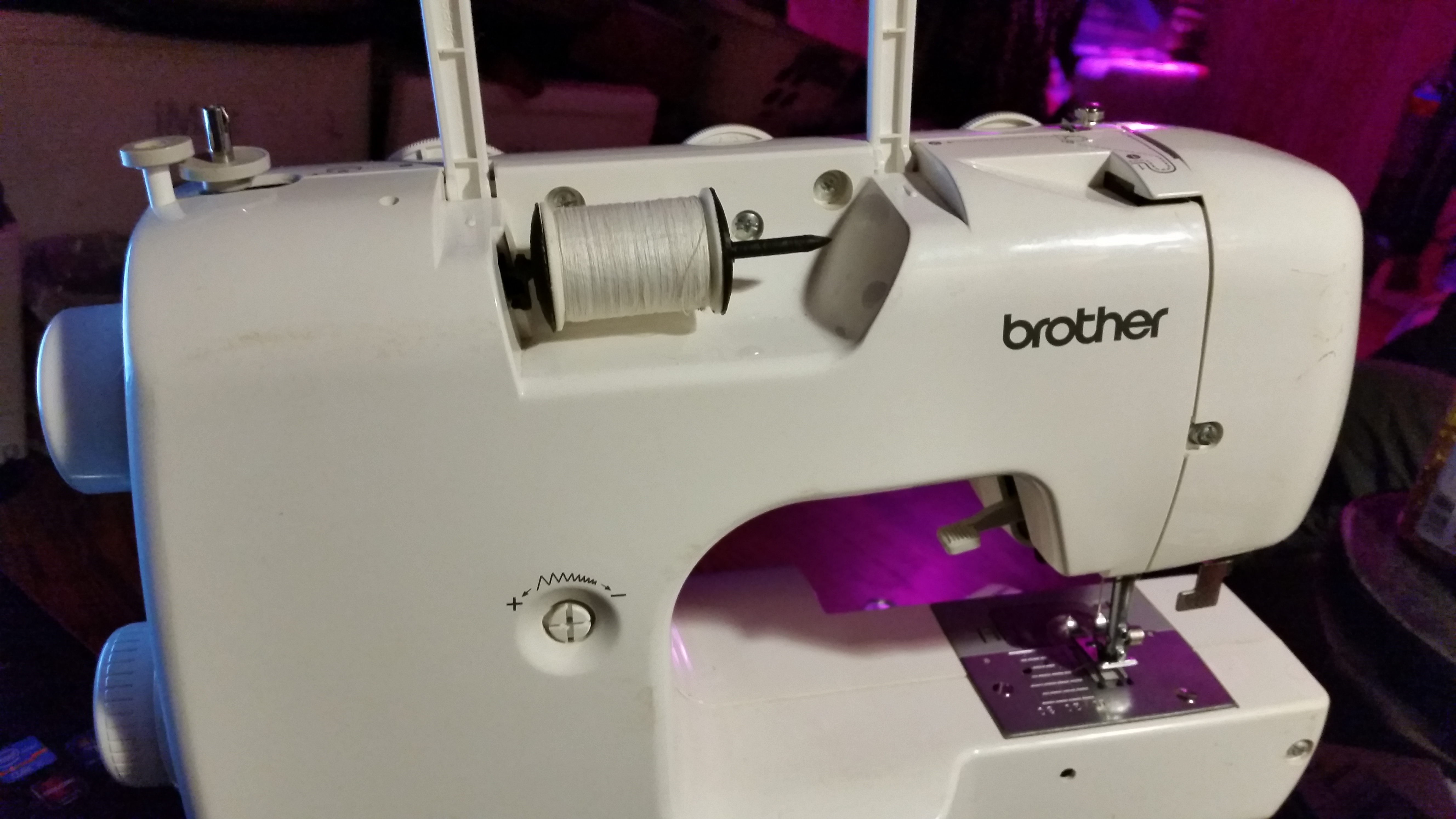 Brothers XR-65 Sewing Machine spool holder