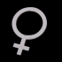 Gender symbol : female image