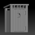 Old Grump in an Outhouse image