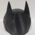 Batman Combat Helmet print image