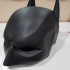 Batman Combat Helmet print image