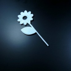Picture of print of Flower Cake Topper