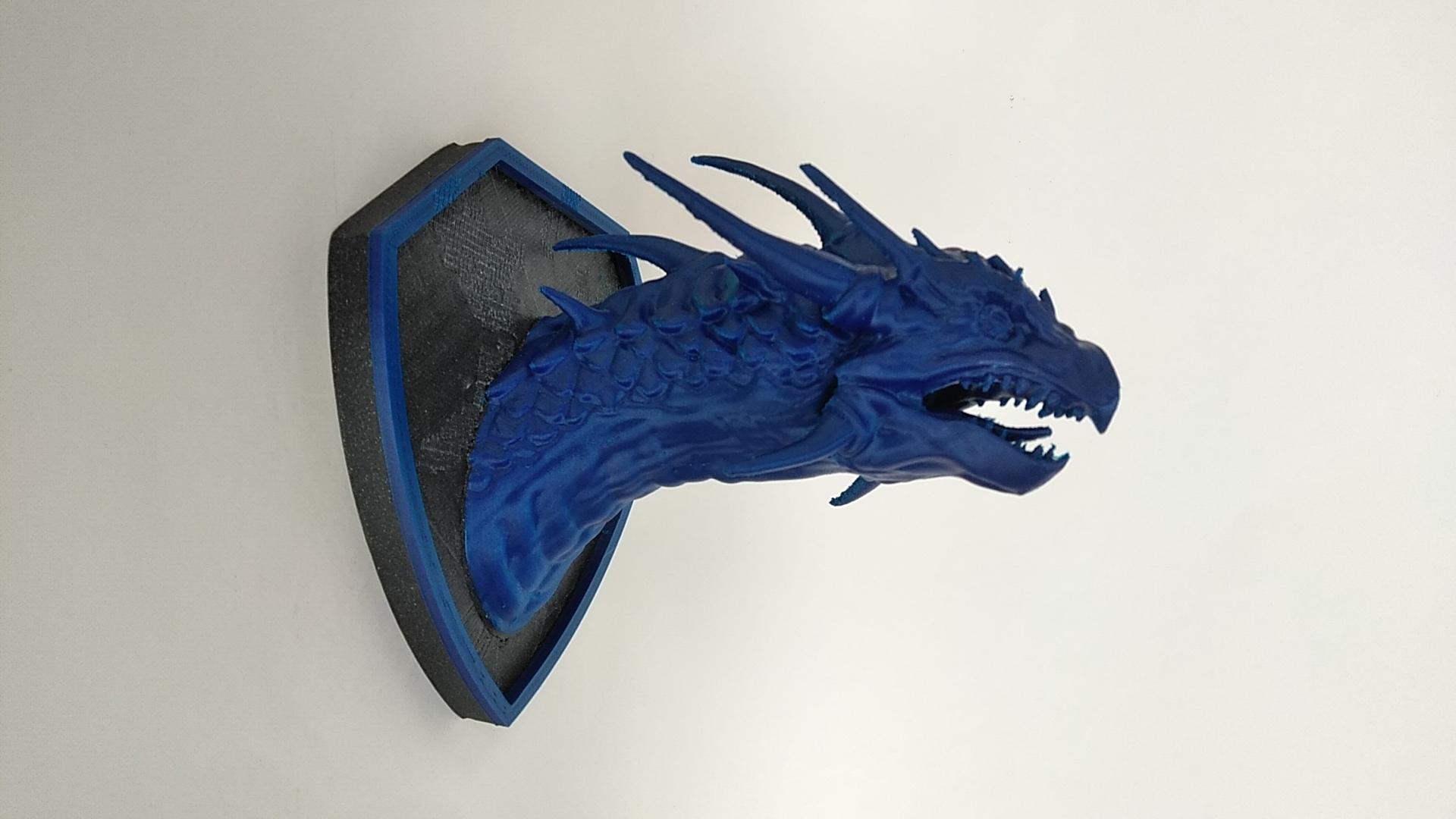 Dragon Head Wall Mount (Trophy)