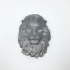 Lion Head Wall Hanger (Lion Sculpture 3D Scan) image