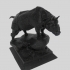 Rhino Statue 3D Scan (Alfred Jacquemart) image
