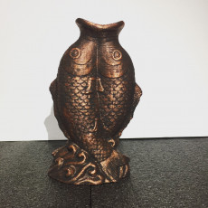 Picture of print of Fish Sculpture Vase This print has been uploaded by Angel Spy
