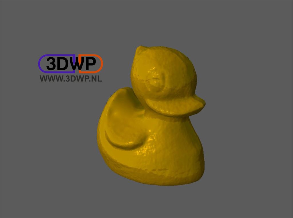 Rubber Ducky (Plastic Duck 3D Scan)