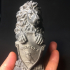 Lion Statue ''Welcome'' print image
