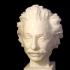 Einstein Bust 3D Scan (Jo Davidson) print image