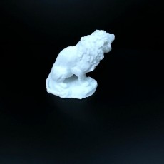 Picture of print of Lion Sculpture (3D Scan)