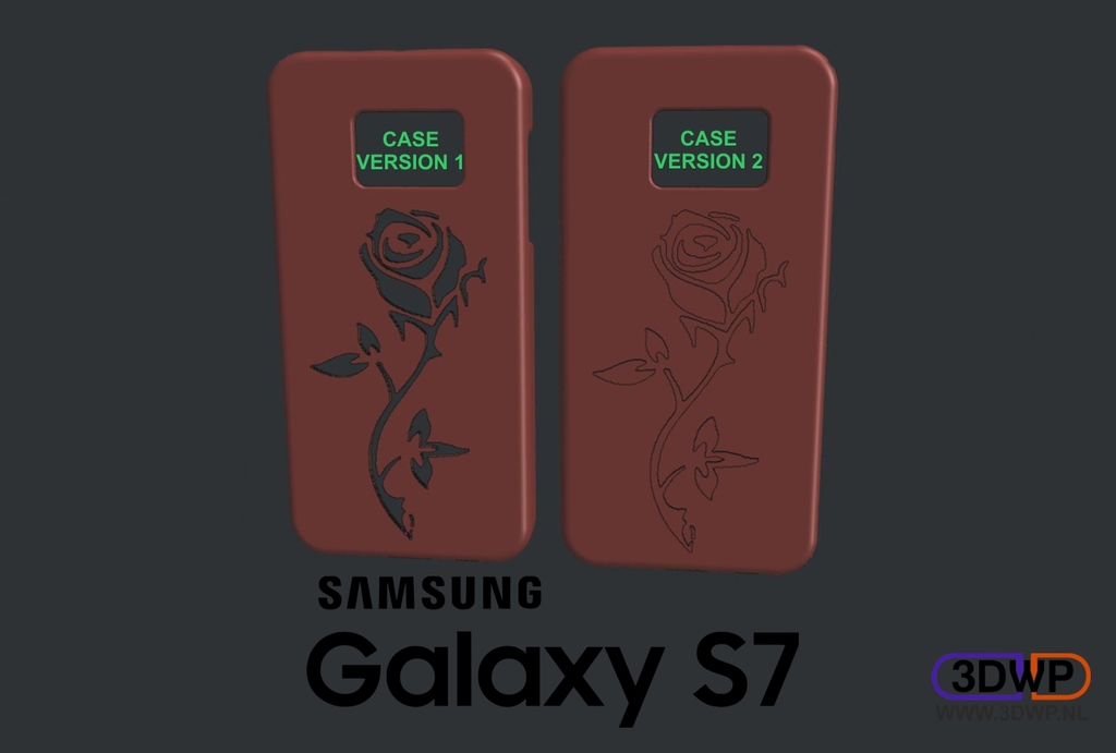 Samsung Galaxy S7 Rose Case