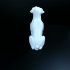 Boxer Statue (Dog Sculpture 3D Scan) print image