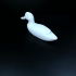 Vintage Duck Decoy 3D Scan print image