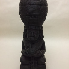 Picture of print of Aztec Sculpture (Statue 3D Scan)