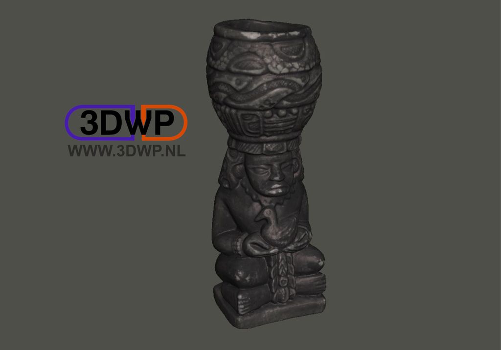 Aztec Sculpture (Statue 3D Scan)