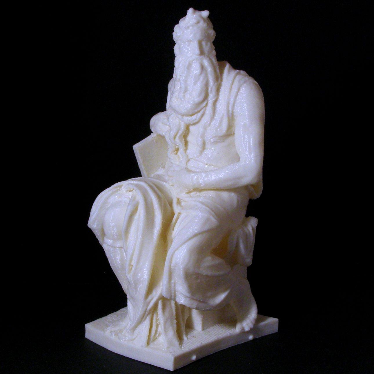 Moses By Michelangelo Sculpture (Statue 3D Scan)
