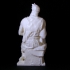 Moses By Michelangelo Sculpture (Statue 3D Scan) print image