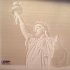 Statue Of Liberty Lithophane image