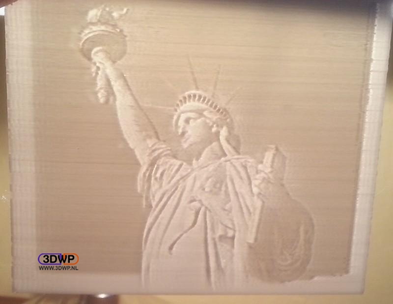 Statue Of Liberty Lithophane