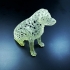 Labrador Sculpture Pattern (Voronoi Style) image