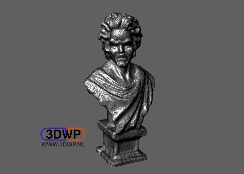 Mozart Bust (Statue 3D Scan)