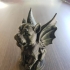 Gargoyle Sculpture (Statue 3D Scan) print image