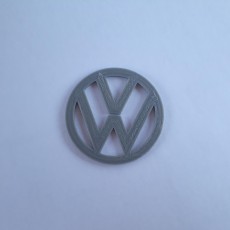Picture of print of VW Logo