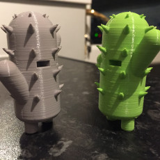 Picture of print of CactiBot - Cactus robot! This print has been uploaded by Adam Barnsley
