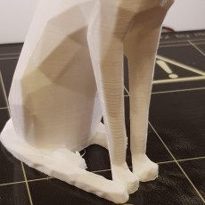 Picture of print of Low Poly British Museum Cat