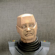 Picture of print of Red Dwarf - Kryten Bust