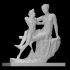 Satyr and Hermaphroditus image