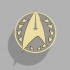 star trek discovery admirals badge image