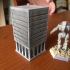 6mm-Scale Office Building print image