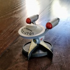 Picture of print of Puffy Vehicles - Enterprise NCC-1701