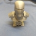 Iron Man bust with Arc Reactor print image