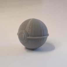 Picture of print of Poke ball and thor's hammer